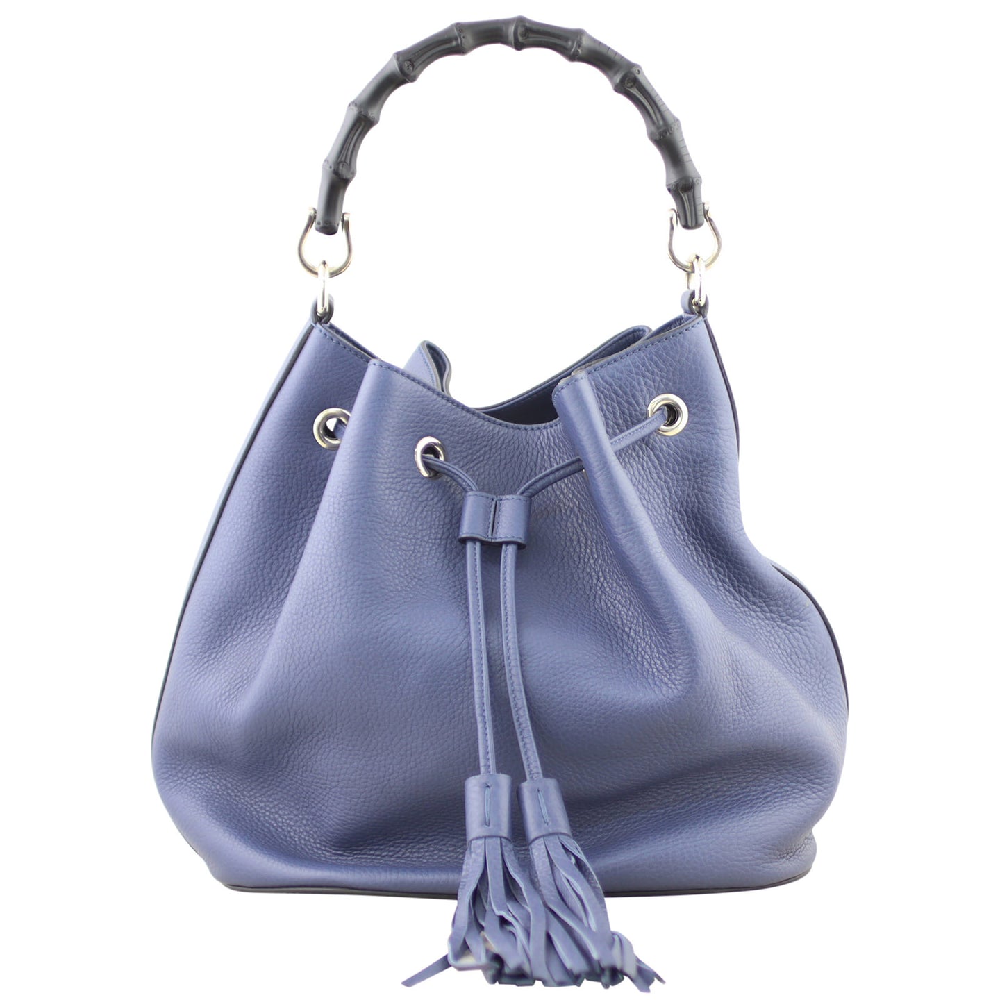 Gucci Miss Bamboo Bucket Bag front