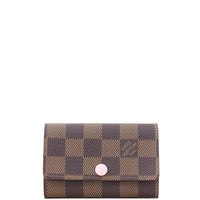Louis Vuitton 6 Key Holder Damier Ebene Front