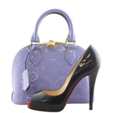 Louis Vuitton Alma BB Monogram Vernis Scale