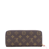 Louis Vuitton Clemence Wallet Monogram Rose Ballerine Back