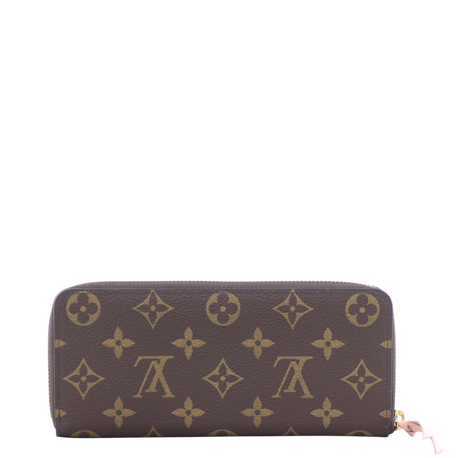 Louis Vuitton Clemence Wallet Monogram Rose Ballerine Back