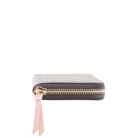 Louis Vuitton Clemence Wallet Monogram Rose Ballerine Side