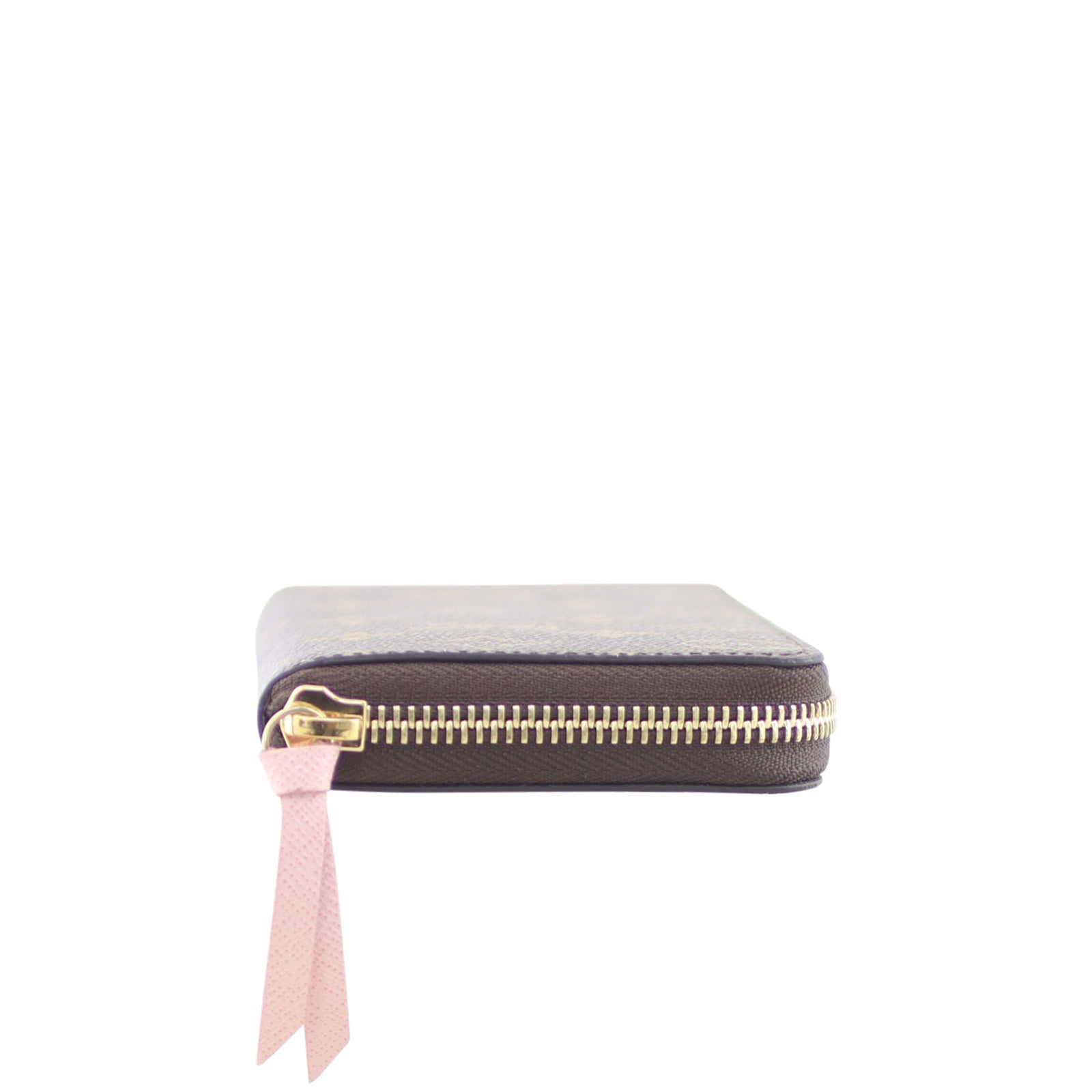 Louis Vuitton Clemence Wallet Monogram Rose Ballerine Side