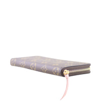 Louis Vuitton Clemence Wallet Monogram Rose Ballerine Corner