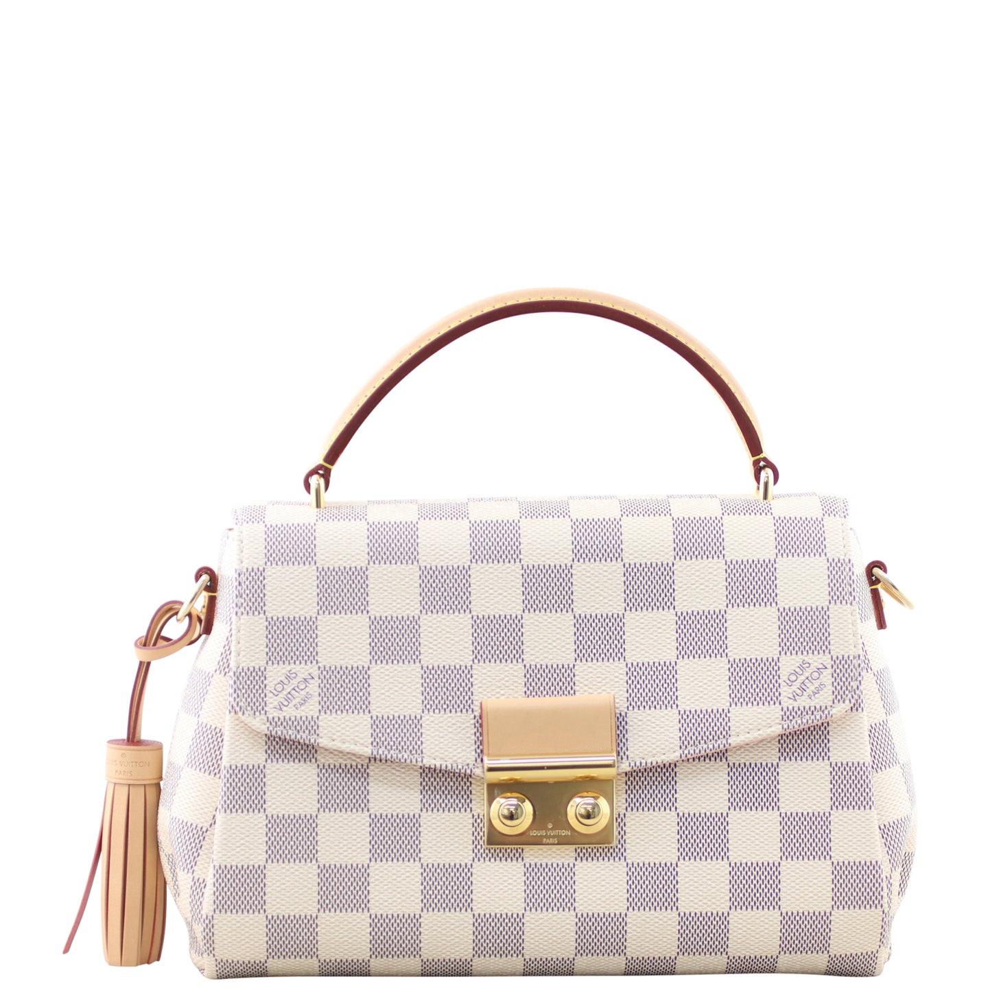 Louis Vuitton Croisette Damier Azur Front