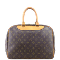 Louis Vuitton Deauville Bowling Vanity Monogram Back