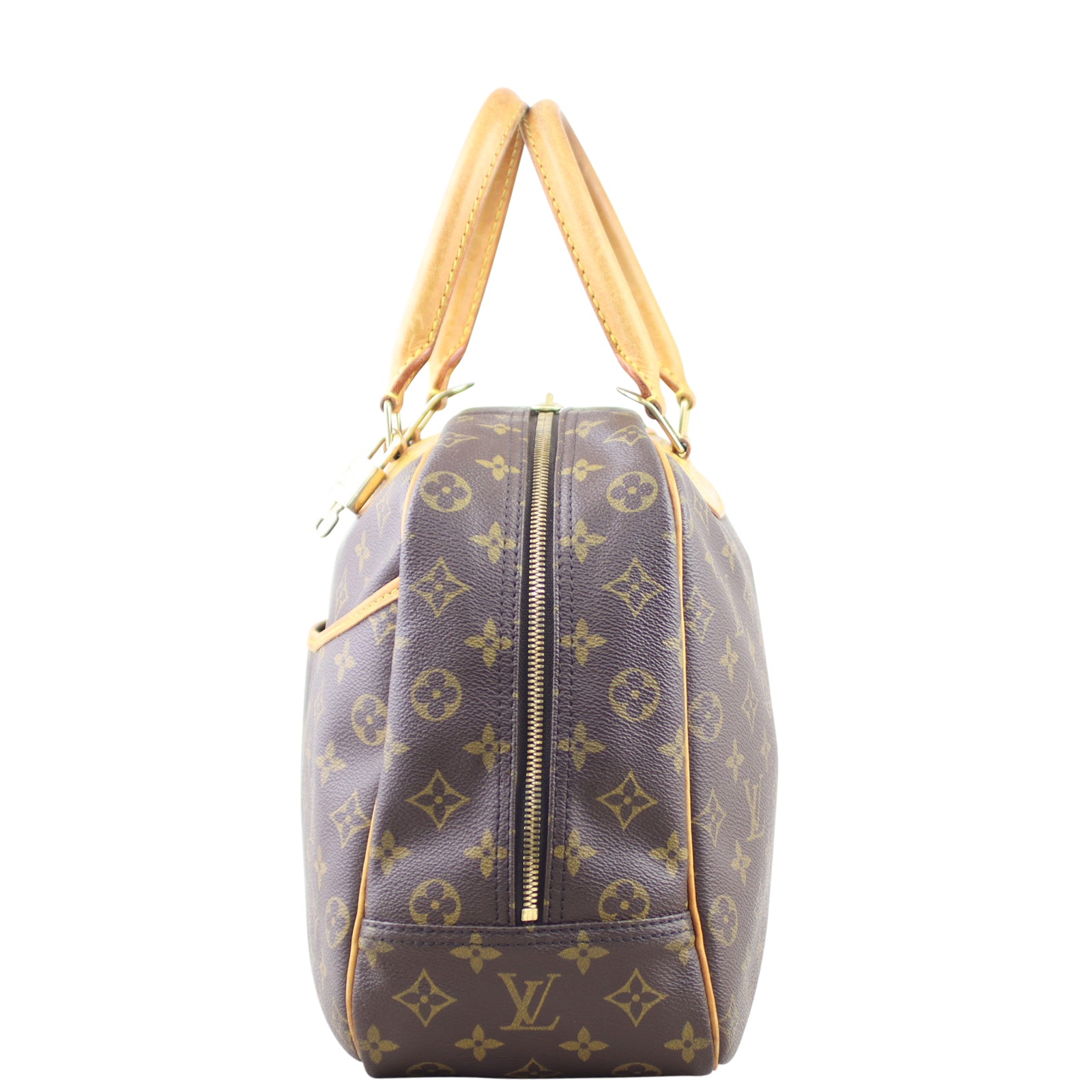 Louis Vuitton Deauville Bowling Vanity Monogram Side