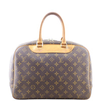 Louis Vuitton Deauville Bowling Vanity Monogram Back