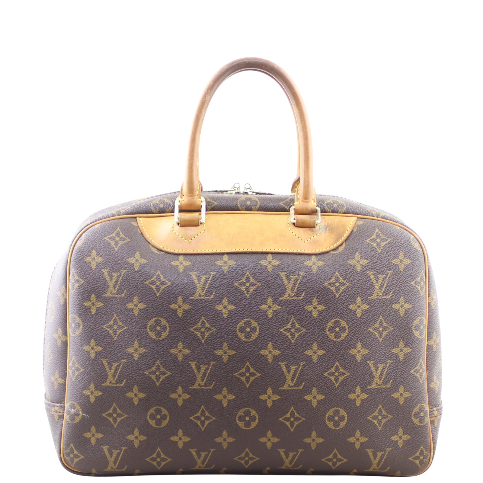 Louis Vuitton Deauville Bowling Vanity Monogram Back