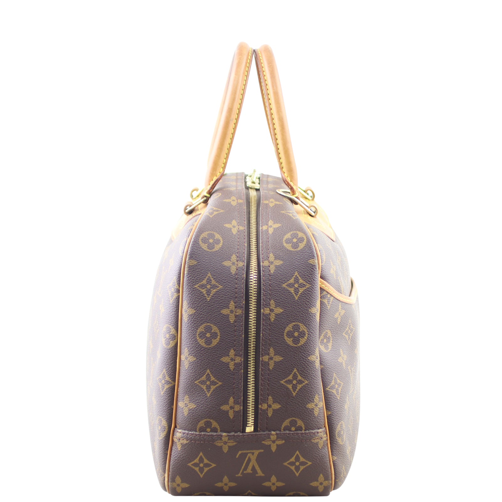 Louis Vuitton Deauville Bowling Vanity Monogram Side