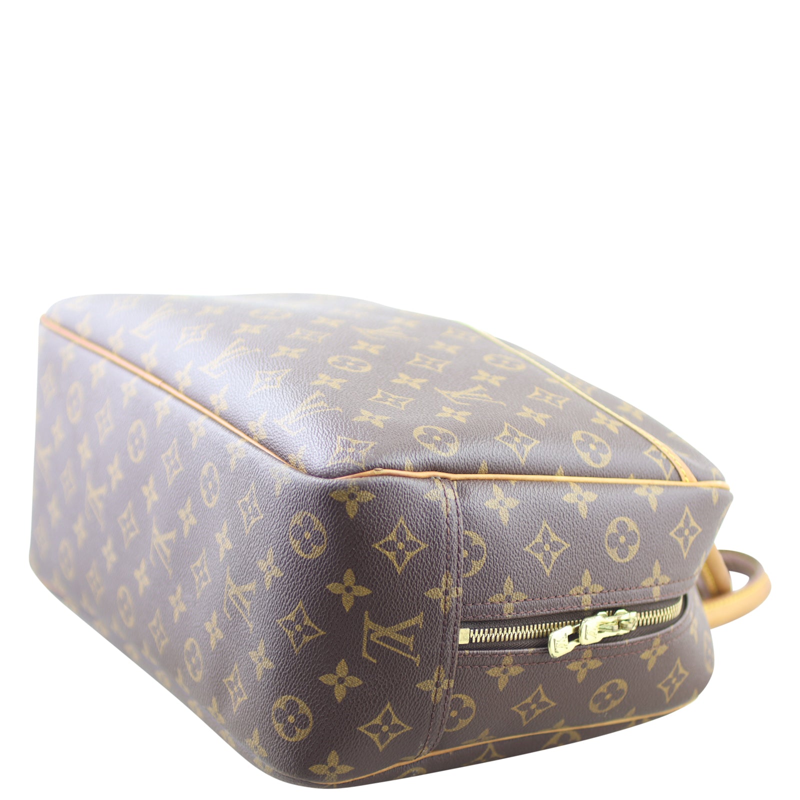Louis Vuitton Deauville Bowling Vanity Monogram Corner