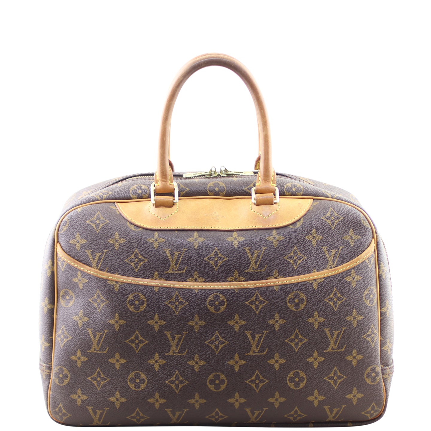 Louis Vuitton Deauville Bowling Vanity Monogram Front