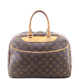 Louis Vuitton Deauville Bowling Vanity Monogram Front