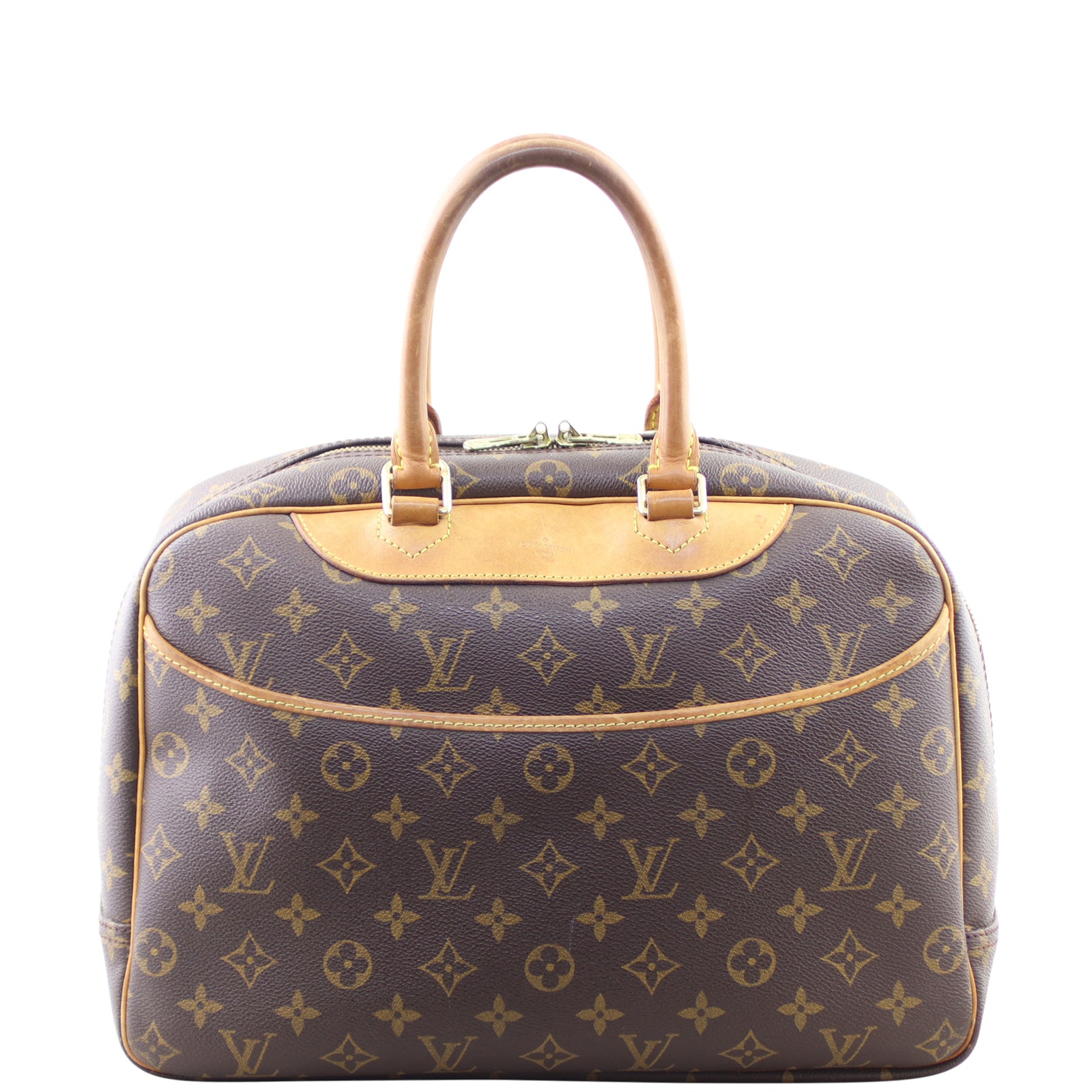 Louis Vuitton Deauville Bowling Vanity Monogram Front