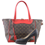 Louis Vuitton Estrela NM Monogram Coquelicot Shoe