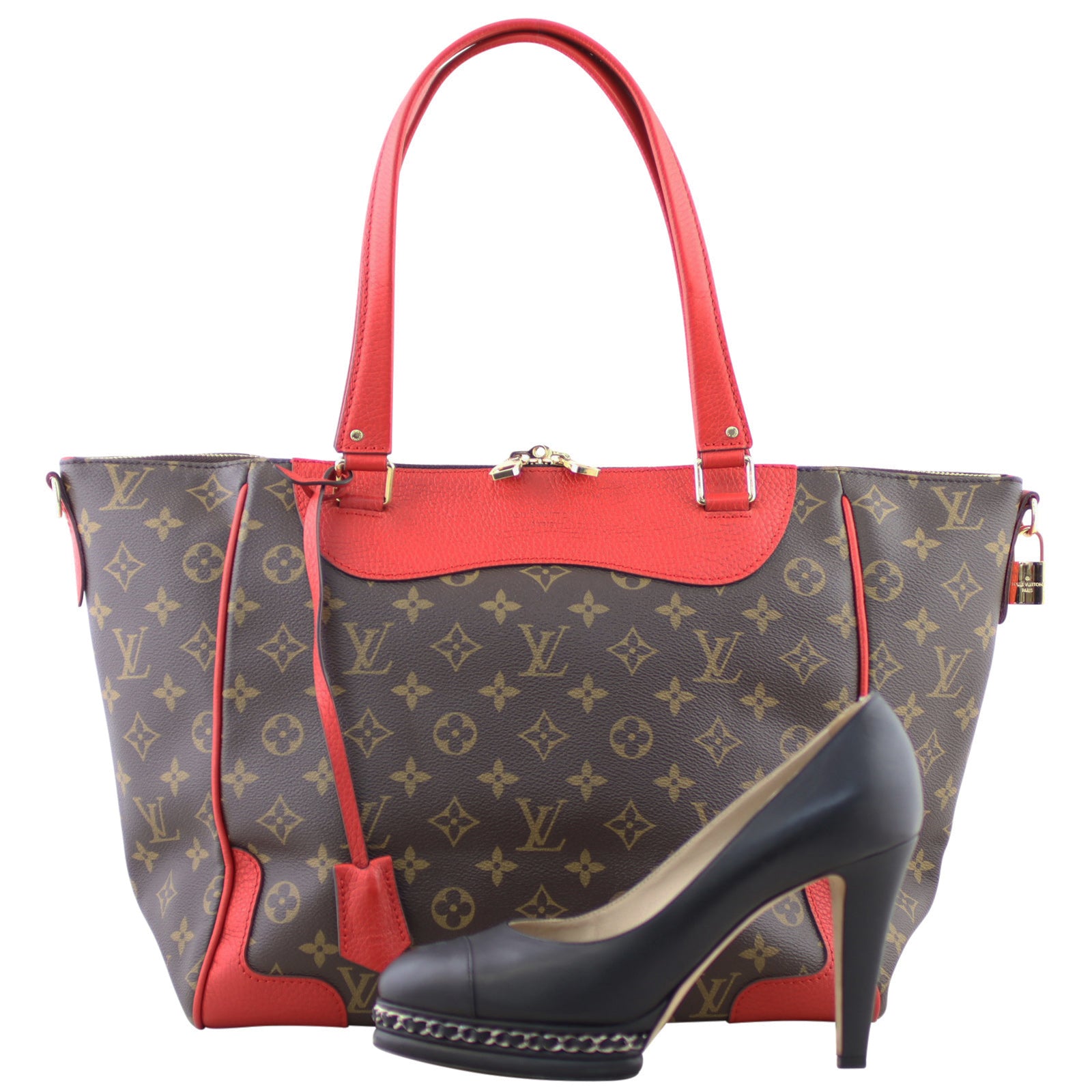 Louis Vuitton Estrela NM Monogram Coquelicot Shoe