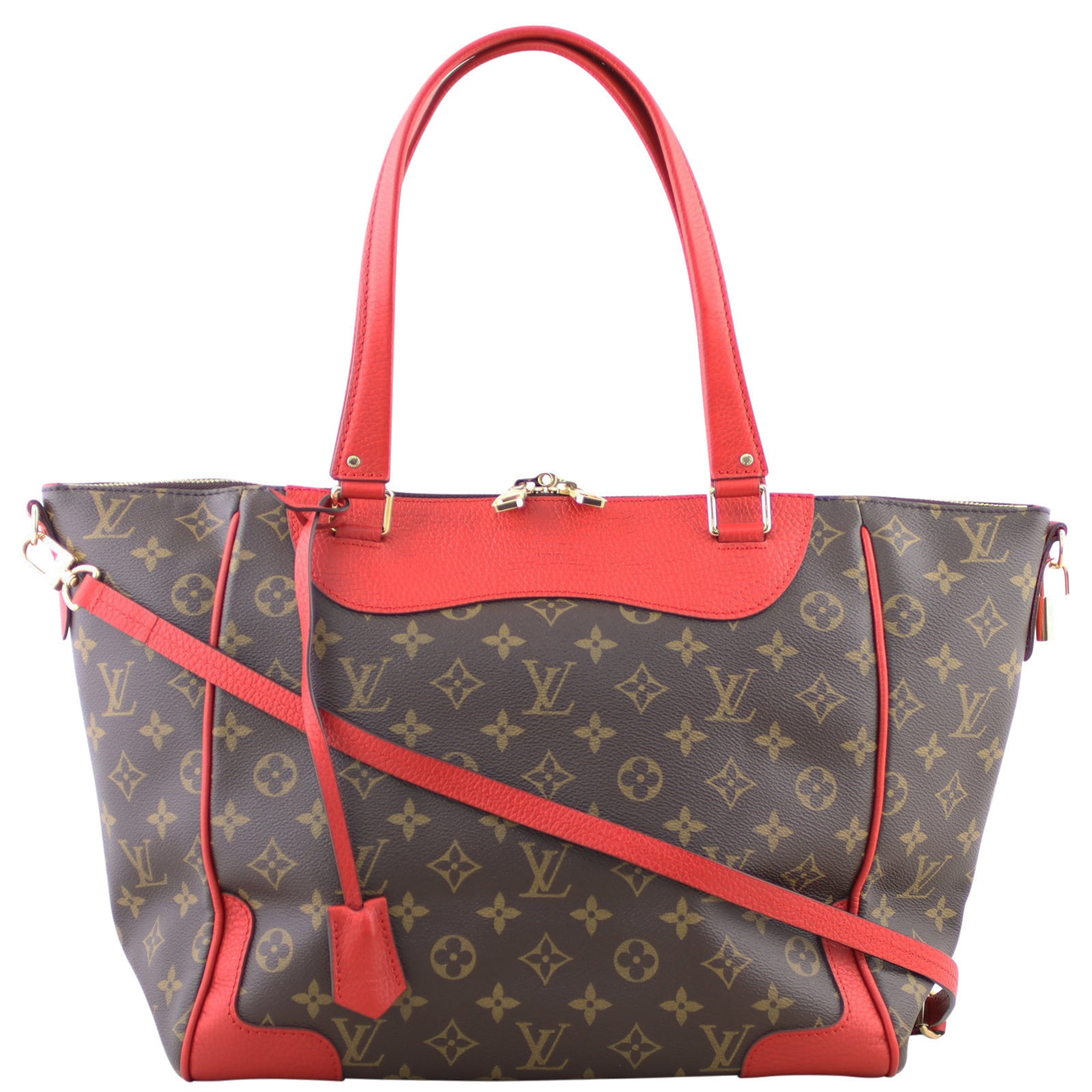 Louis Vuitton Estrela NM Monogram Coquelicot Front