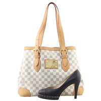 Louis Vuitton Hampstead GM Damier Azur Shoe