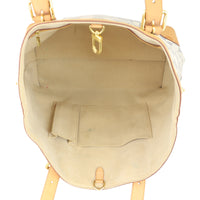 Louis Vuitton Hampstead GM Damier Azur Whole interior