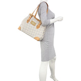 Louis Vuitton Hampstead GM Damier Azur Mannequin