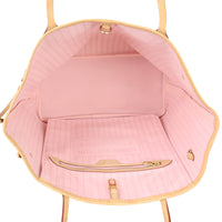 Louis Vuitton Neverfull MM Damier Azur Whole interior