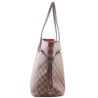 Louis Vuitton Neverfull MM Damier Ebene Side