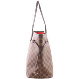Louis Vuitton Neverfull MM Damier Ebene Side