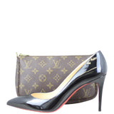 Louis Vuitton Pochette Accessories with Shoulder Strap Shoe