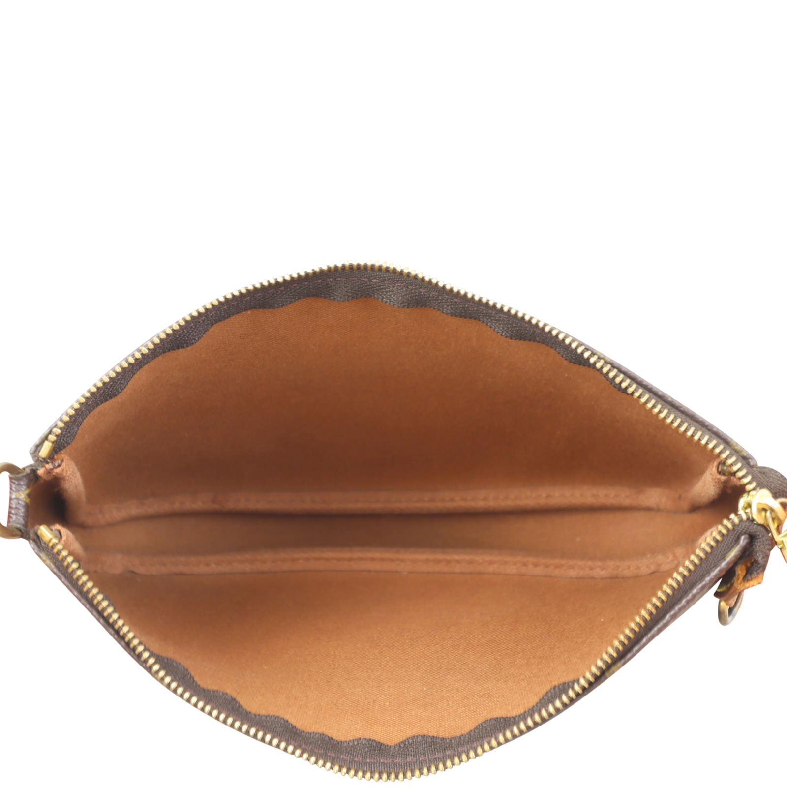 Louis Vuitton Pochette Accessories with Shoulder Strap Interior
