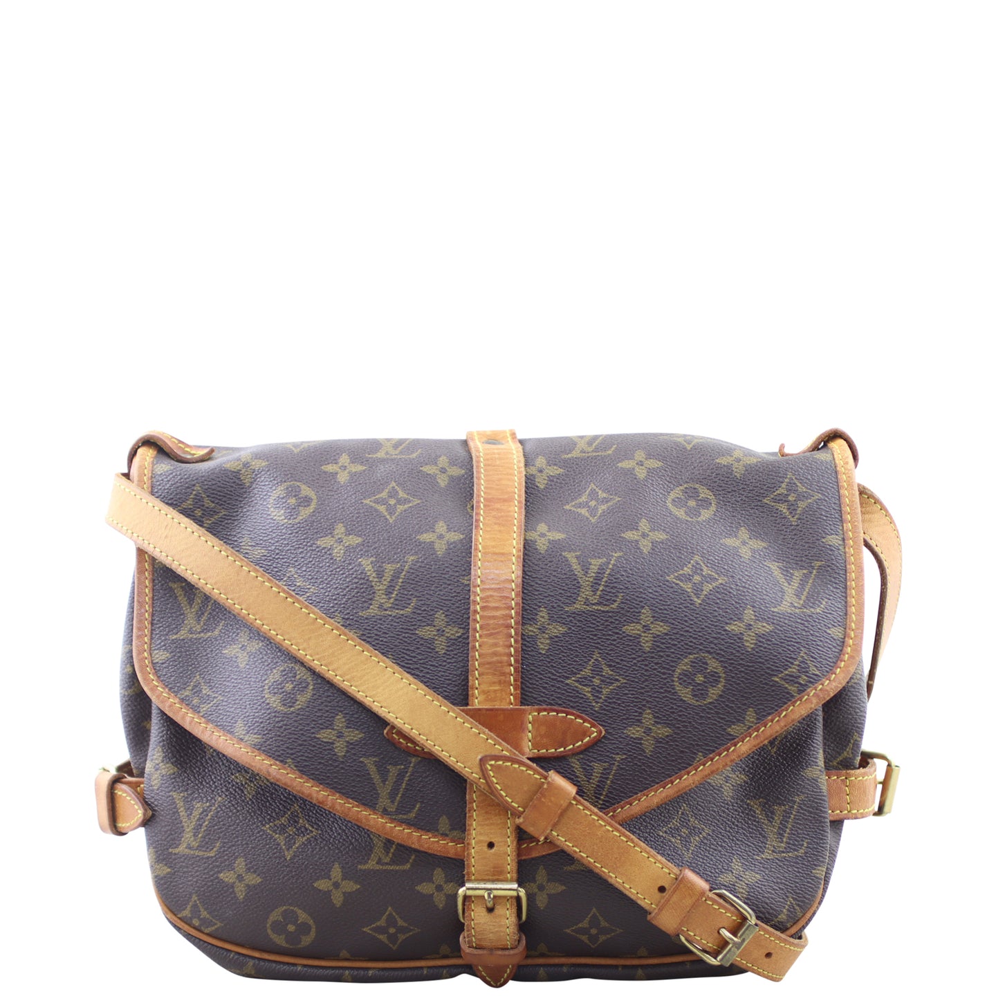 Louis Vuitton Saumur 30 Monogram Front