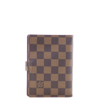 Louis Vuitton Small Agenda Valise Damier Ebene Back