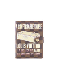 Louis Vuitton Small Agenda Valise Damier Ebene Front