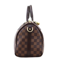 Louis Vuitton Speedy 25 Bandouliere Damier Ebene Side