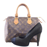 Louis Vuitton Speedy 25 Monogram Shoe