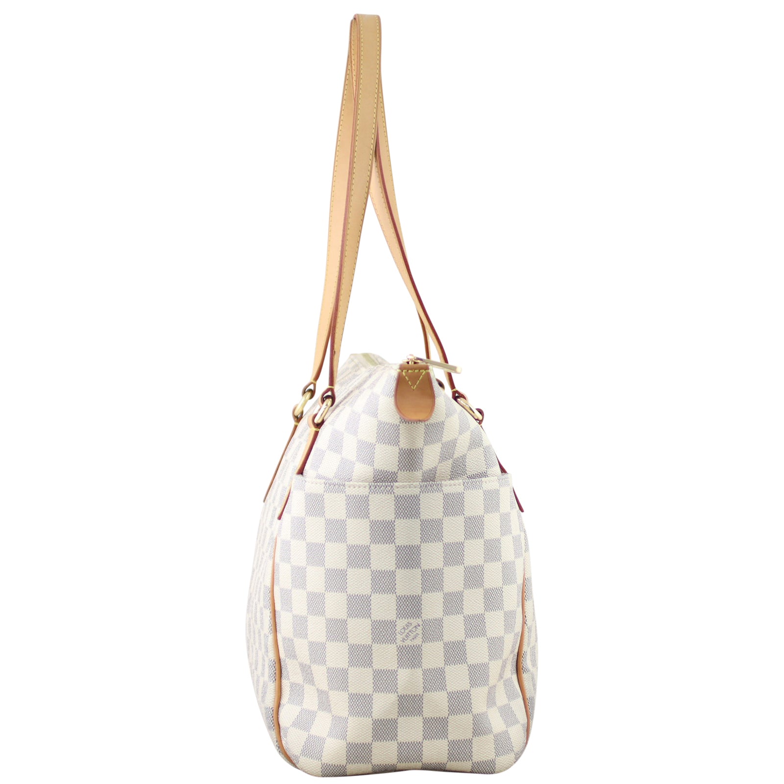 Louis Vuitton Totally MM Damier Azur Side
