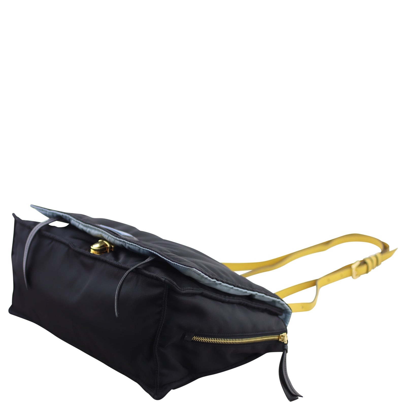 Prada Etiquette Tessuto Messenger Bag Corner