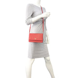 Prada Saffiano Wallet on Strap Mannequin
