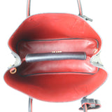 Prada Saffiano Cuir Double Tote Small Whole interior