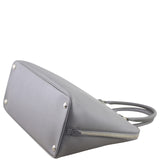 Prada Saffiano Dome Tote Corner