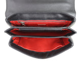 rada Saffiano Lock Crossbody Whole interior