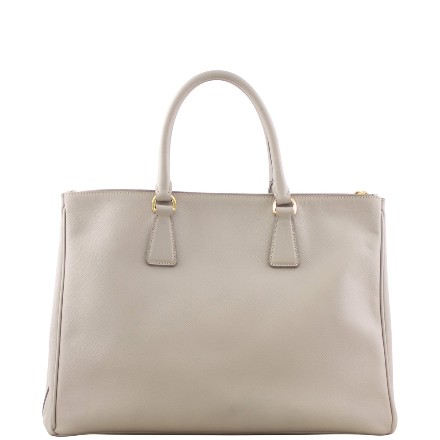 Prada Saffiano Lux Galleria Double Zip Tote Medium Back