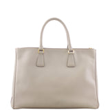 Prada Saffiano Lux Galleria Double Zip Tote Medium Back