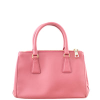 Prada Saffiano Lux Galleria Double Zip Tote Mini Back