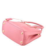 Prada Saffiano Lux Galleria Double Zip Tote Mini Corner