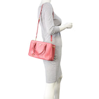 Prada Saffiano Lux Galleria Double Zip Tote Mini Mannequin