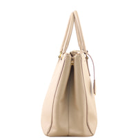 Prada Saffiano Lux Galleria Double Zip Tote Medium Side