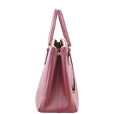 Prada Saffiano Lux Galleria Double Zip Tote Side