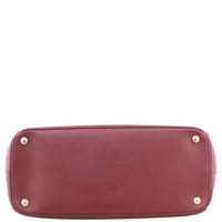 Prada Saffiano Lux Galleria Double Zip Tote Base