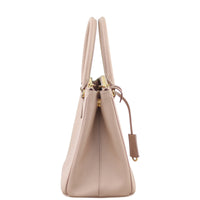 Prada Saffiano Lux Galleria Double Zip Tote Small Side