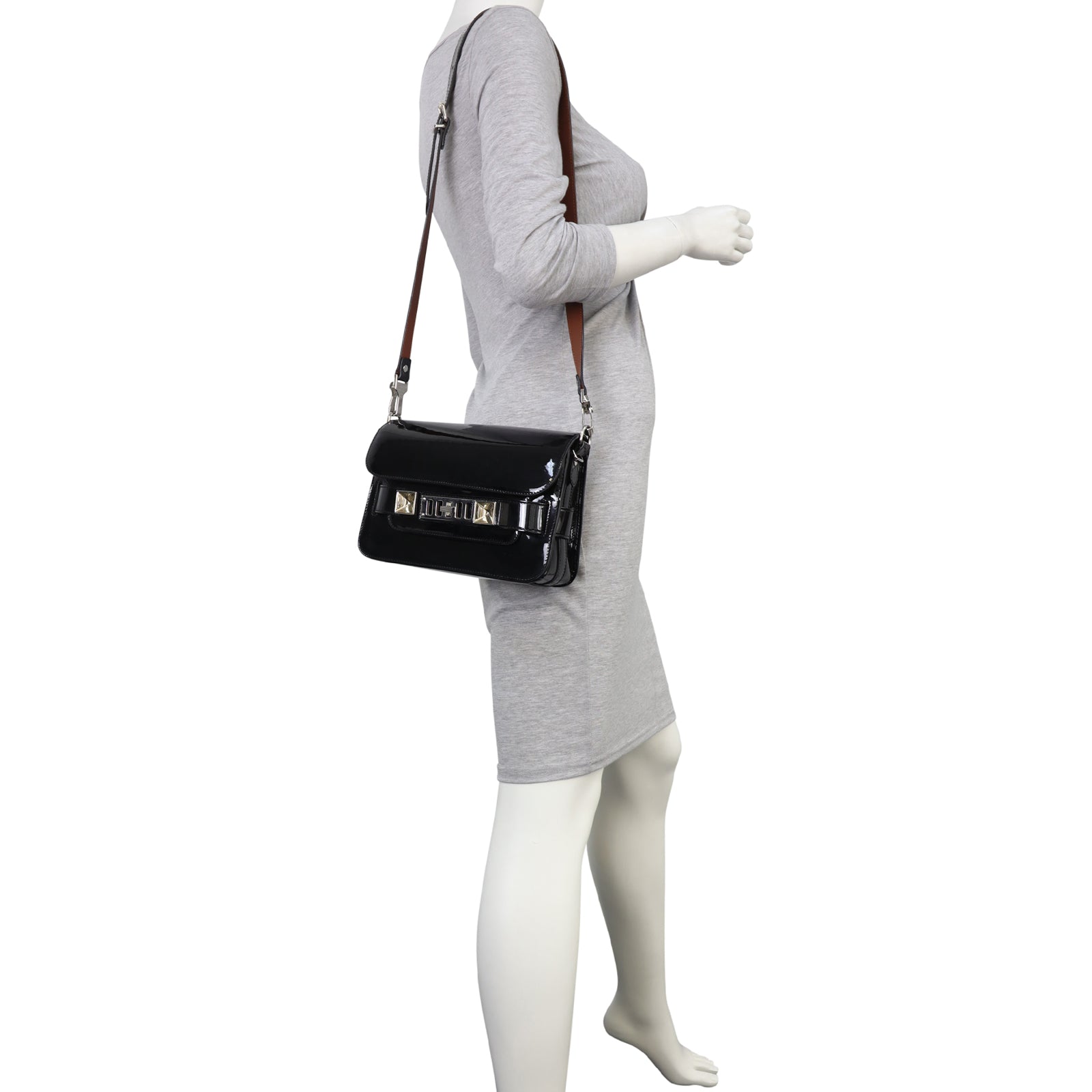Proenza Schouler PS11 Mini Classic Patent Mannequin